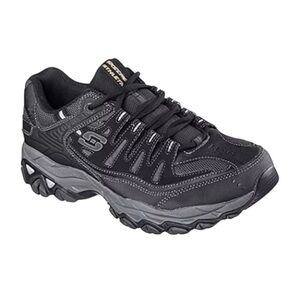 Skechers After Burn Training Men’s Shoes Size 11.5 Black Memory Foam Athletic